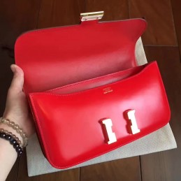 Red Constance Elan Gold Hardware Bag