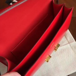 Red Constance Elan Gold Hardware Bag