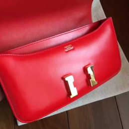 Red Constance Elan Gold Hardware Bag