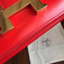 Red Constance Elan Gold Hardware Bag