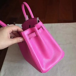 Pink Birkin 25 Palladium Hardware Bag