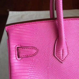 Pink Birkin 25 Palladium Hardware Bag