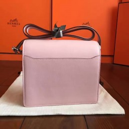 Light Pink Roulis 18 Bag Palladium Chain
