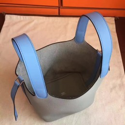 Tan Picotin Lock 13 Smooth Leather Bag