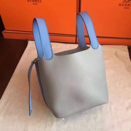 Tan Picotin Lock 13 Smooth Leather Bag