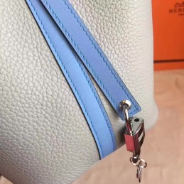 Tan Picotin Lock 13 Smooth Leather Bag