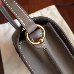 Tan Roulis 18 Textured Leather Bag