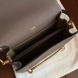 Tan Roulis 18 Textured Leather Bag