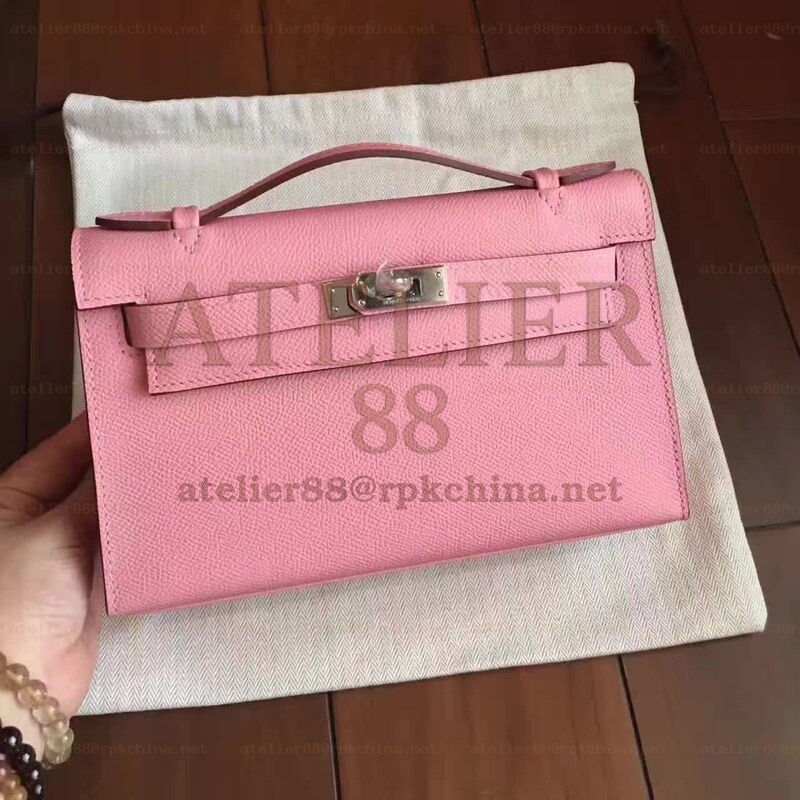 Pink Kelly Pochette Bag