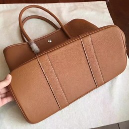 Tan Garden Party 30 Textured Leather Bag