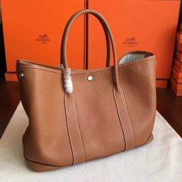 Tan Garden Party 30 Textured Leather Bag
