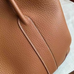 Tan Garden Party 30 Textured Leather Bag