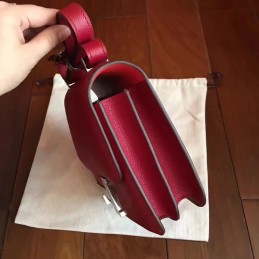 Red Tan Constance Mini 18 Bag