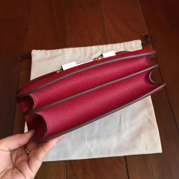 Red Tan Constance Mini 18 Bag