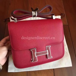 Red Tan Constance Mini 18 Bag