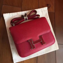 Red Tan Constance Mini 18 Bag
