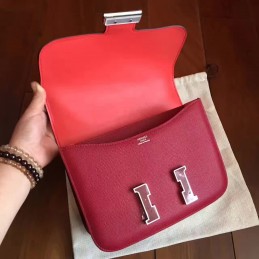 Red Tan Constance Mini 18 Bag