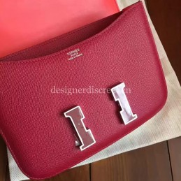 Red Tan Constance Mini 18 Bag