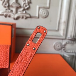 Orange Kelly Wallet