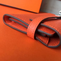Orange Kelly Wallet