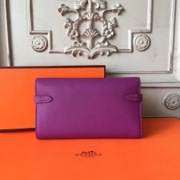 Purple Kelly Wallet