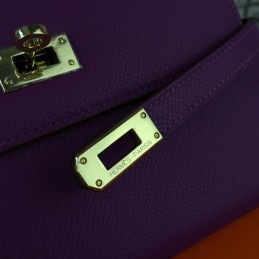 Purple Kelly Wallet
