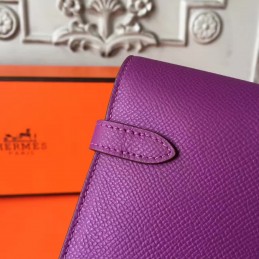 Purple Kelly Wallet