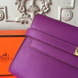 Purple Kelly Wallet