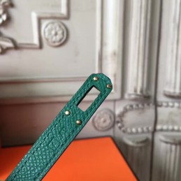 Green Kelly Wallet Gold Hardware