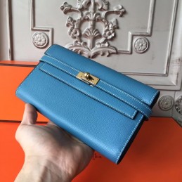 Blue Kelly Wallet