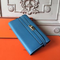 Blue Kelly Wallet