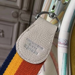 White Yellow Birkin 35 Bag