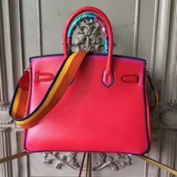 Red Multicolor Birkin 30 Bag