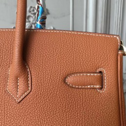 White Multicolor Print Birkin 35 Bag
