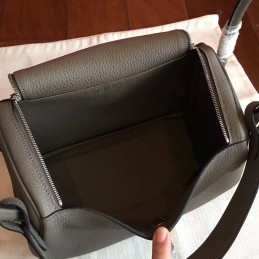 Black Lindy 30 Smooth Leather Bag