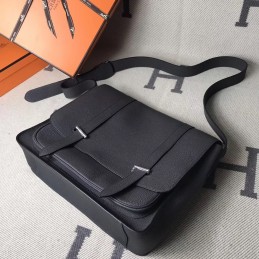 Black Steve Caporal 35 Messenger Bag