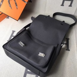 Black Steve Caporal 35 Messenger Bag