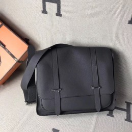 Black Steve Caporal 35 Messenger Bag