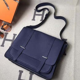 Navy Steve Caporal 35 Messenger Bag