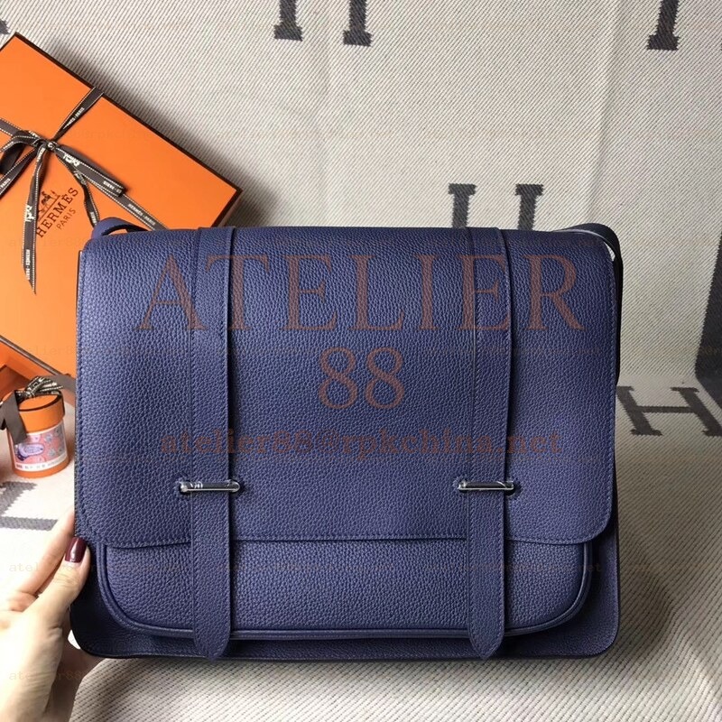 Navy Steve Caporal 35 Messenger Bag