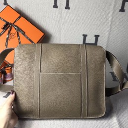 Taupe Steve Caporal 35 Messenger Bag