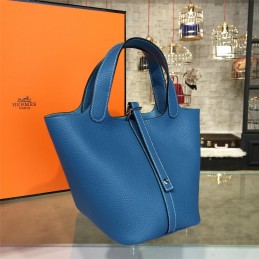Blue Picotin Lock 13 Bag