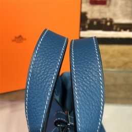 Blue Picotin Lock 13 Bag