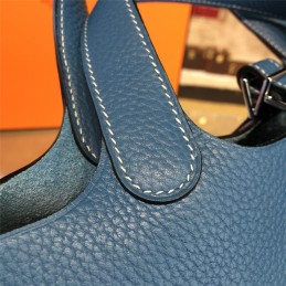 Blue Picotin Lock 13 Bag