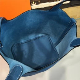 Blue Picotin Lock 13 Bag