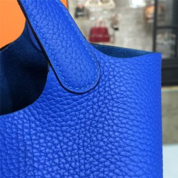 Royal Blue Picotin Lock 13 Bag
