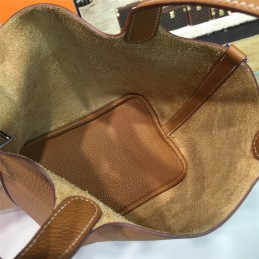 Tan Picotin Lock 13 Bag