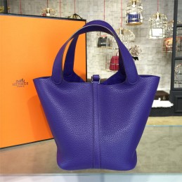 Violet Picotin Lock 13 Bag