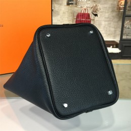 Black Picotin Lock 13 Bag
