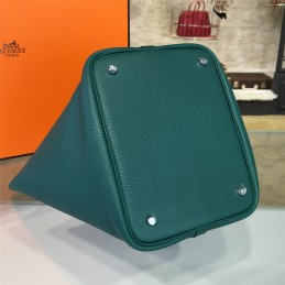 Teal Picotin Lock 13 Bag